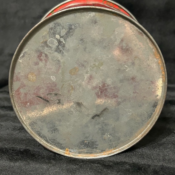 Vintage Red & Gold Peerless Maid Candy peanut tin - Picture 7 of 8